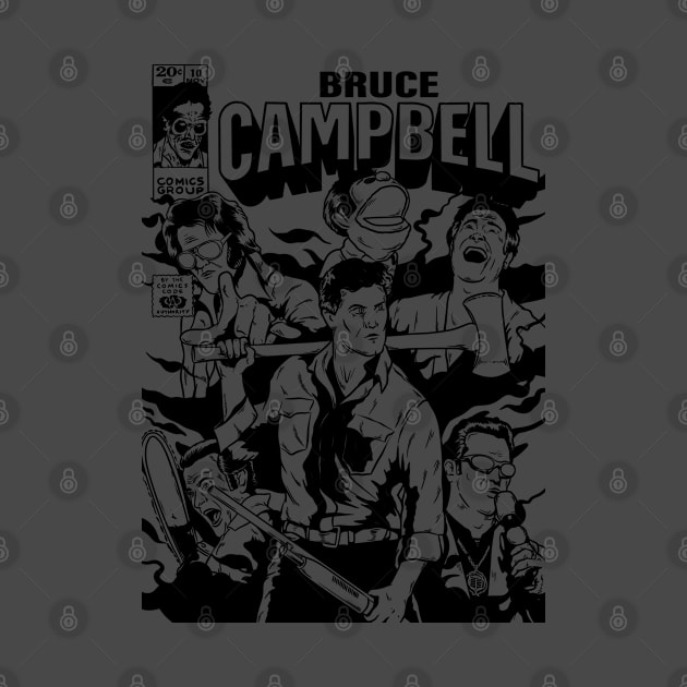 Bruce Campbell by ribandcheese