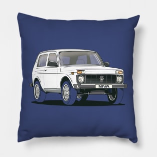 Lada Niva 4x4 in White Pillow