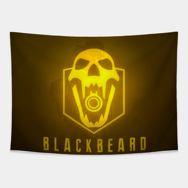 Blackbeard Rainbow Six Siege Symbols Operator Tapestry Teepublic