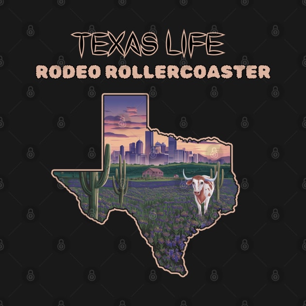 Texas life: Rodeo rollercoaster by Moulezitouna