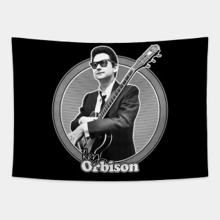 Roy Orbison // Vintage Aesthetic Design Fanart Tapestry