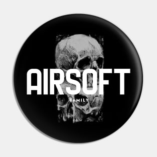 Airsoft Family - Skulls Pin