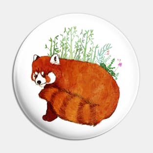 Red Panda Pin