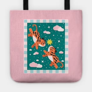 Cute tigers Tote