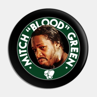 Mitch "Blood" Green Logo Pin