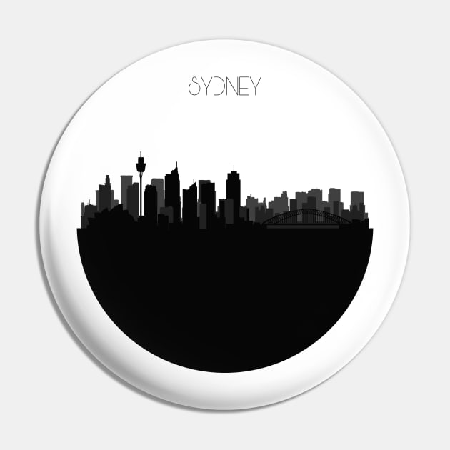 Sydney Skyline Pin by inspirowl