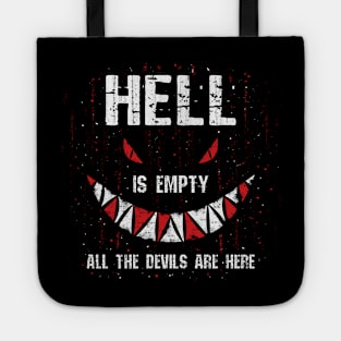 HELL IS EMPTY Tote