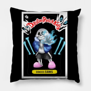 Day One Patch Kids 025 ( Comics Sans ) Pillow