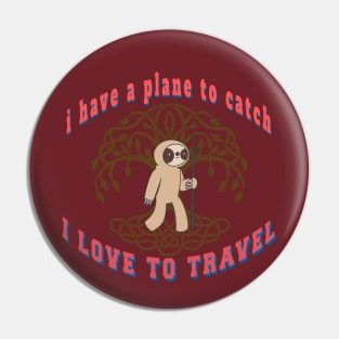 I love to travel Pin