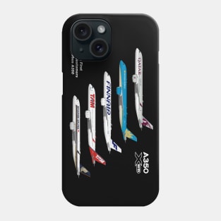 Airbus A350 First Five Customers Phone Case