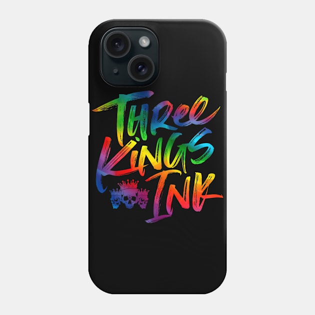 Three Kings Ink Pride Logo Phone Case by Kate Stacy