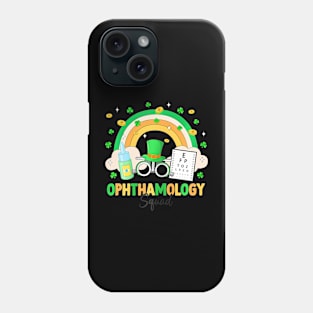 Ophthalmology Squad Ophthalmic St Patrick's Day Phone Case