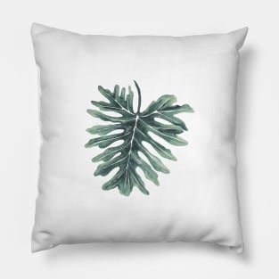 Philodendron Leaf 3 Pillow