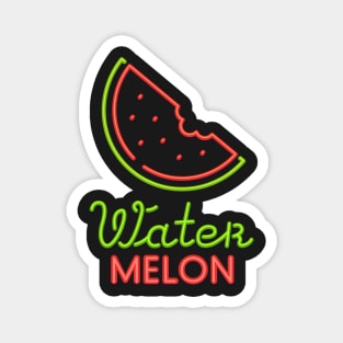 Neon Color Water Melon Magnet