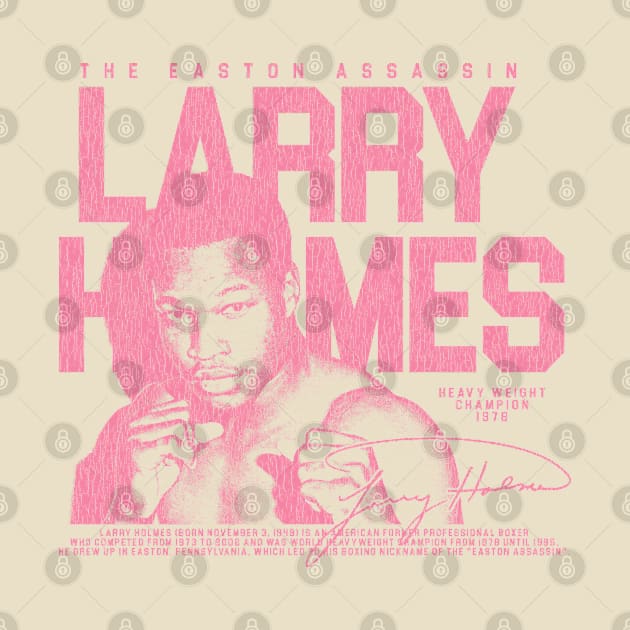 Larry Holmes Vintage - Pink by Bingung Mikir Nama Design