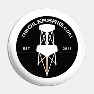 Oilers Rig Puck Logo Tee Pin