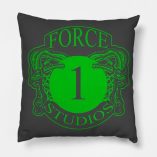 Force 1 Studios Lime Green Line Pillow