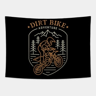 Dirt Bike 1 Tapestry