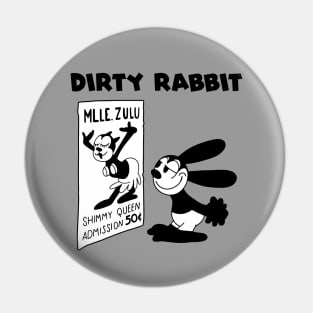 Oswald Dirty Rabbit Pin