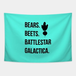 Bears Beets Battlestar Galactica Tapestry