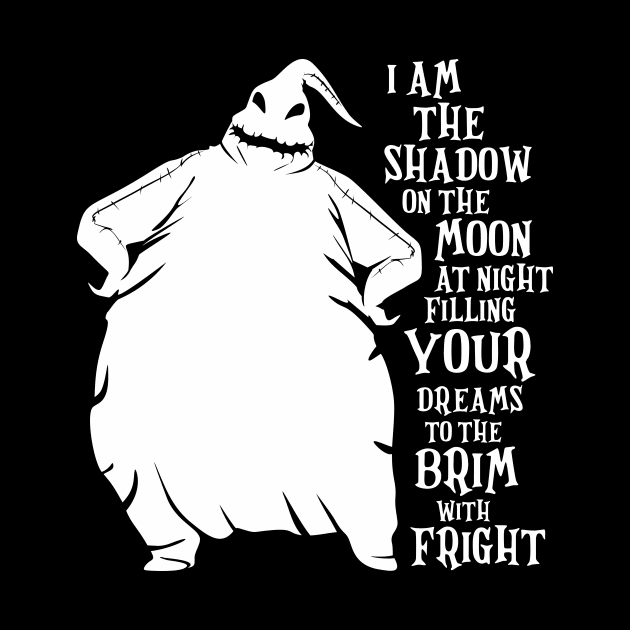 I am the shadow on the moon at night, Oogie Boogie by SisterSVG