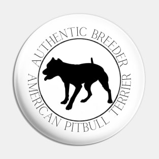 Authentic Breeder American Pitbull Terrier Pin