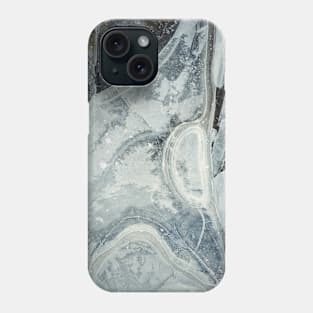 frozen abstract Phone Case