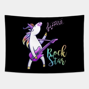 Unicorn Rock Star Tapestry