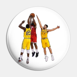 Houston Rockets’ James Harden Golden State Game Winner Pin