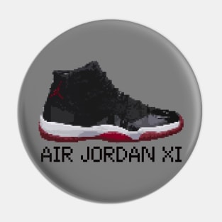 AJ XI - Pixelated art Pin