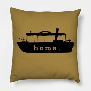 A Place We Call Home (Black) Pillow