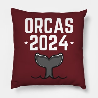 Orcas 2024 Pillow