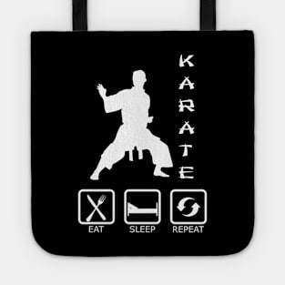 Karate - Eat Sleep Repeat Tote