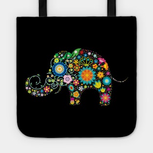 Elephant Flower Tote