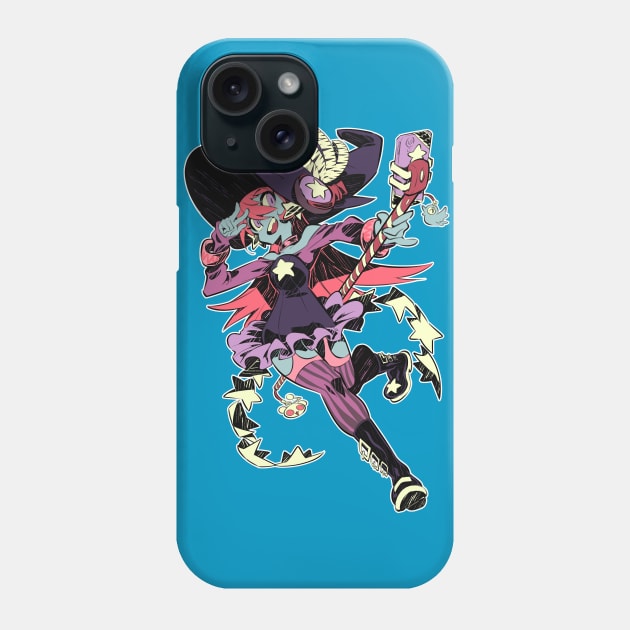 World Wide Witch girl Phone Case by Rafchu