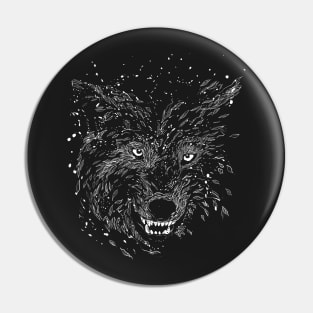 winter wolf Pin