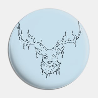 Drip Deer Pin