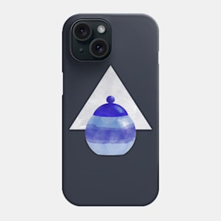 Blue Jar Art Phone Case