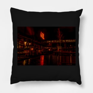 By The River Container Village Pillow