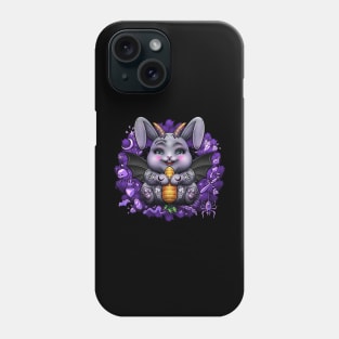 creepy cute bunny witchcraft Phone Case