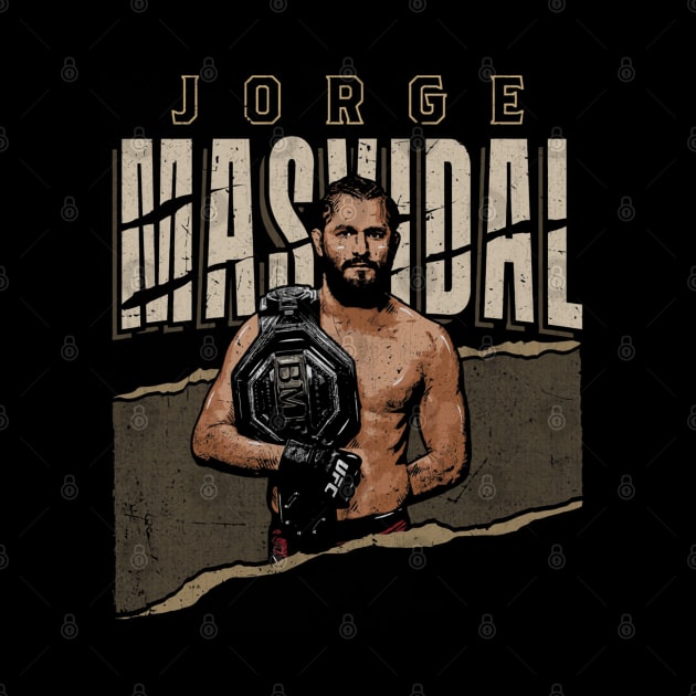 Jorge Masvidal BMF Belt by artbygonzalez