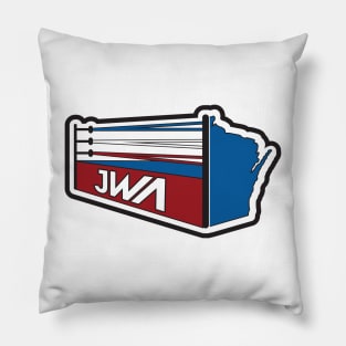 JWA - Black Border Pillow
