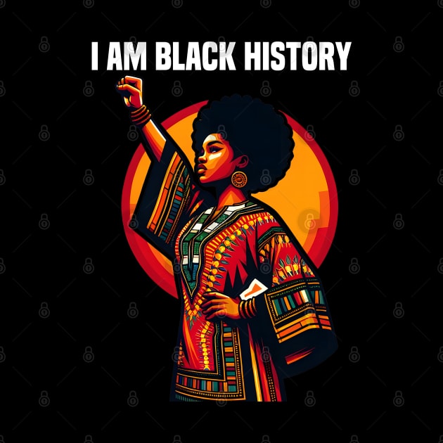 I Am Black History Month African American by Merchweaver