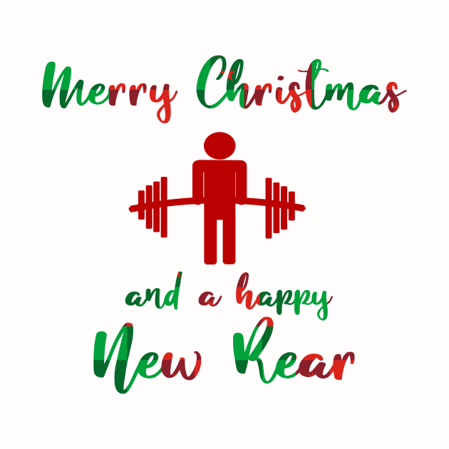 Merry Christmas Fitmas Gym Quote by Outdoor Strong 