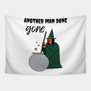 Another Man Done Gone Halloween Tapestry