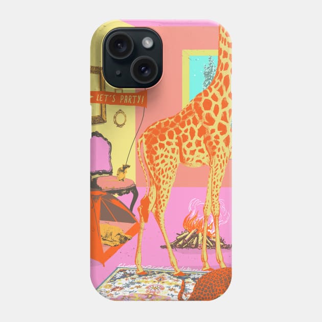 Lets Party Phone Case by Showdeer