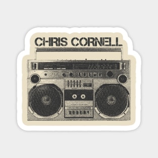 Chris Cornell / Hip Hop Tape Magnet