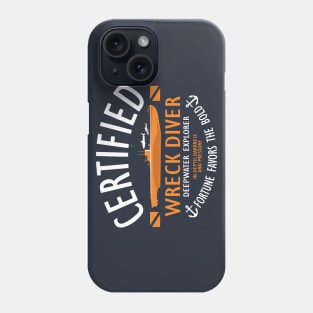 Wreck Diver Deepwater Explorer Phone Case