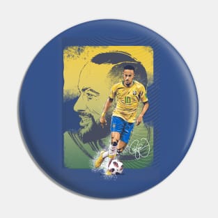 Neymar Brasil Pin