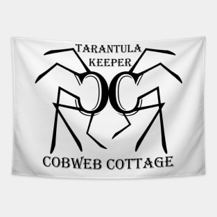 COBWEB COTTAGE - SIMPLE KEEPER LOGO Tapestry